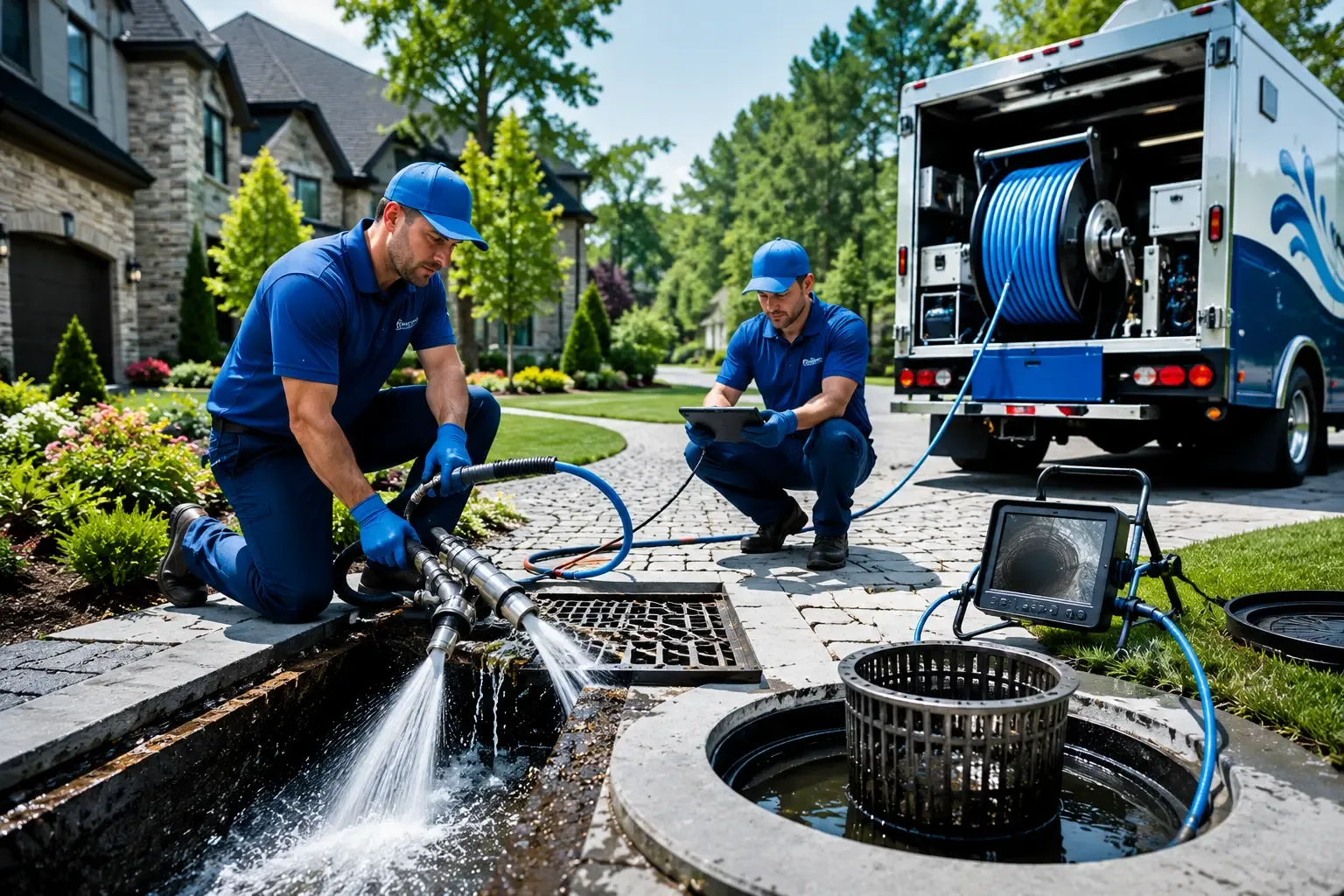 Local outdoor drain cleaning professionals in Big Bend, WI