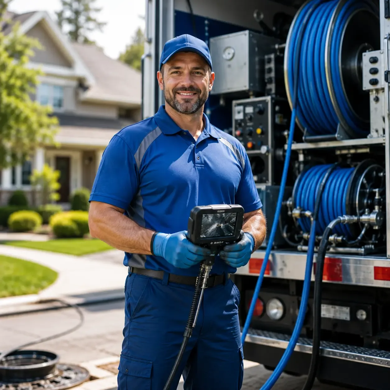 Local outdoor drain cleaning specialists in Big Bend, WI